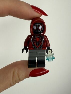 LEGO Spider-Man (Miles Morales) minifigure.